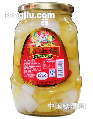 家乐福什锦水果罐头