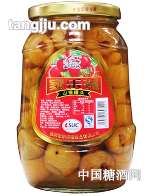 家乐福山楂罐头