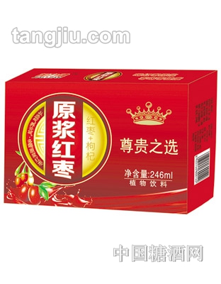 加力健原浆红枣植物饮料整箱
