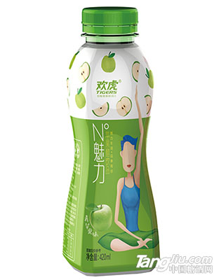 欢虎苹果醋青苹果饮料420ml