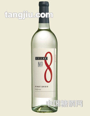 8号酒窖灰品乐白葡萄酒
