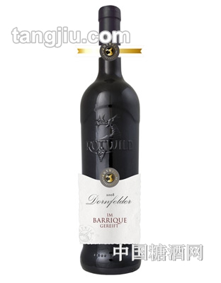 赤鹿橡木桶珍藏丹菲德红葡萄酒
