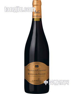 宾杰博诺莱村庄金标红葡萄酒