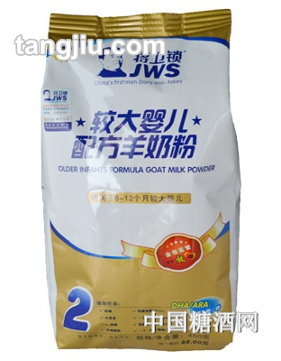 蒋卫锁较大配方羊奶粉袋装450克2段