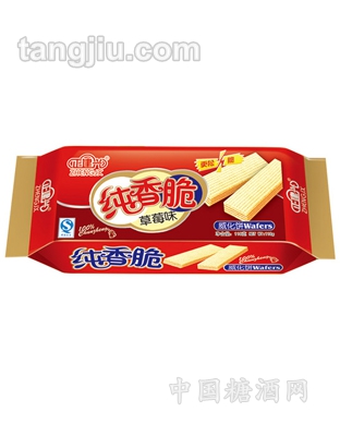 草莓味(纯香脆)饼干
