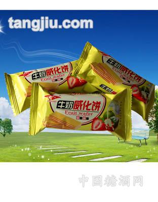 牛奶威化饼