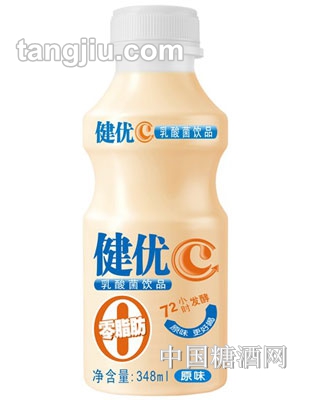 健优C原味348ml乳酸菌