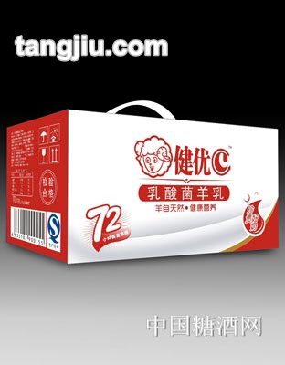 健优C羊乳280ml乳酸菌