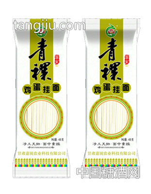 青稞鸡蛋面