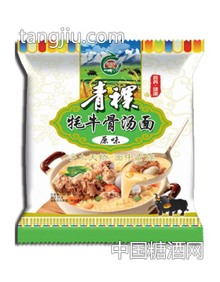 青稞牦牛骨汤面-原味2
