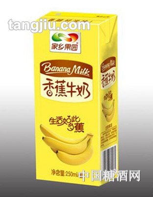 家乡果园香蕉牛奶250ml