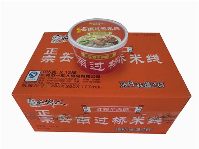正宗云南过桥米线（红烧牛肉味）