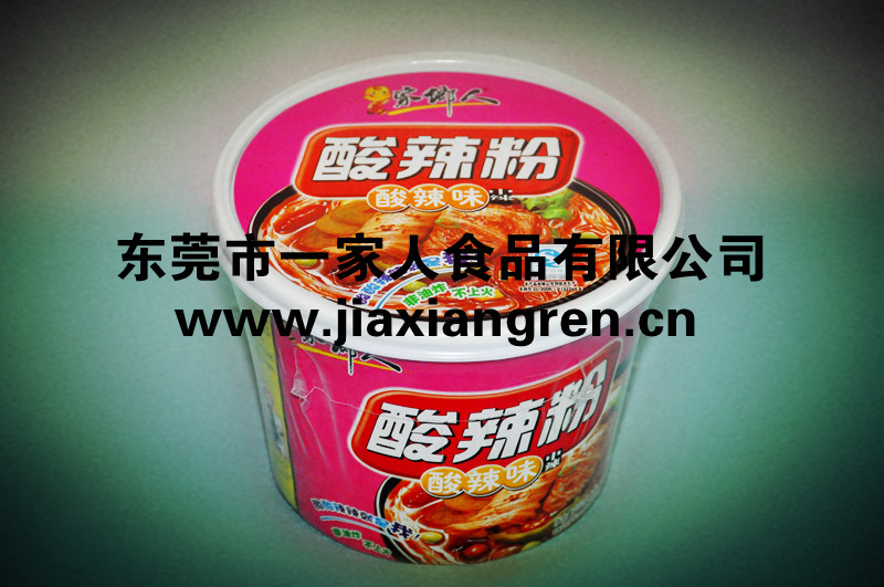 桶装酸辣粉酸辣味