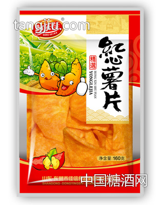 160g红心薯片