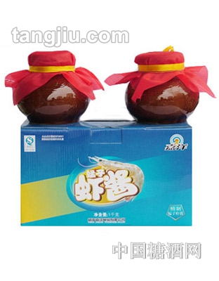 一级蜢子虾酱坛装1kg