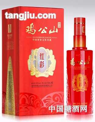鸡公山酒红彩-45度