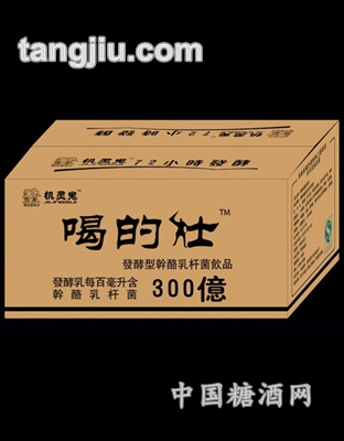 机灵鬼喝的壮发酵型乳杆菌饮品