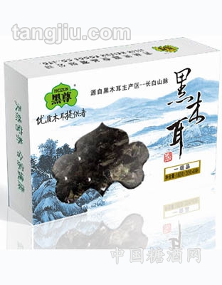 有机黑木耳白盒160g