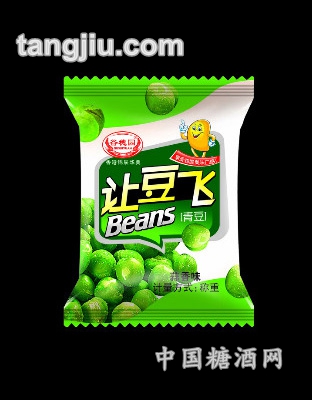 谷穗园让豆飞青豆蒜香味