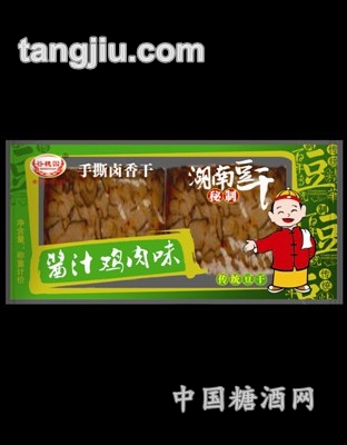 穗园手撕卤香干酱汁鸡肉味