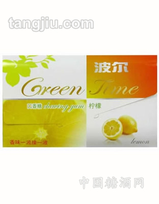 波尔柠檬口香糖