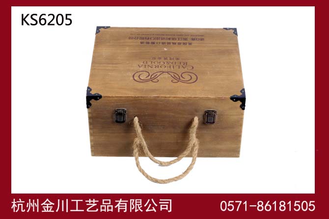 红酒礼盒原木六支装