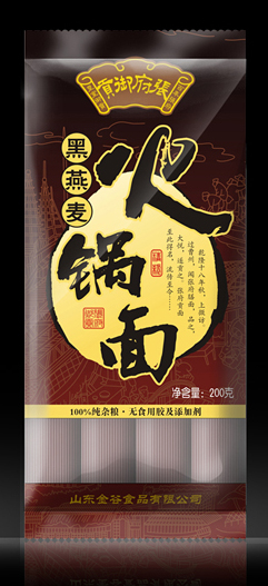 供应张府御贡-黑燕麦火锅面