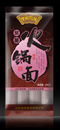 供应张府御贡-紫薯火锅面