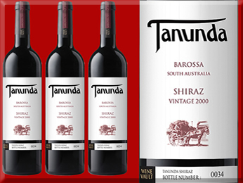 澳洲红酒塔努达Tanunda2000_750ml