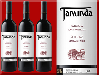 澳洲红酒塔努达Tanunda2008_750ml