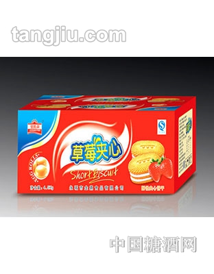 金顺和草莓夹心饼干箱装