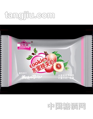 金顺和水蜜桃夹心饼干散装