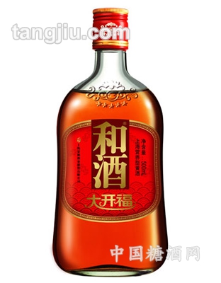 和酒大开福三年陈