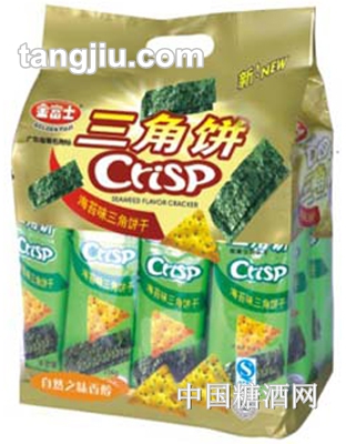 金富士海苔味三角饼干
