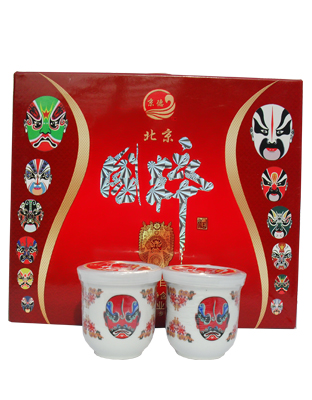 花脸口杯