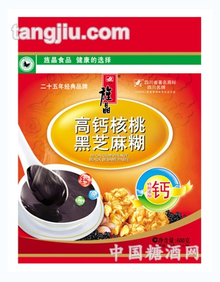旌晶高钙核桃黑芝麻糊600克