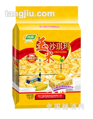 旌晶玉米沙琪玛980克