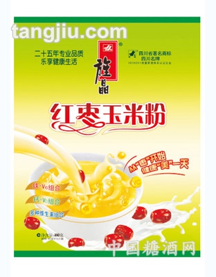 旌晶红枣玉米粉400g