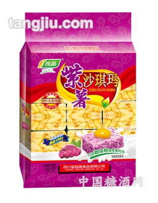 旌晶紫薯沙琪玛980克