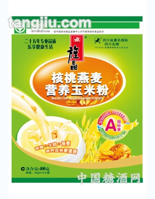 旌晶核桃燕麦营养玉米粉400g