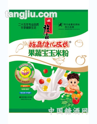 旌晶健儿成长果蔬宝玉米粉400g