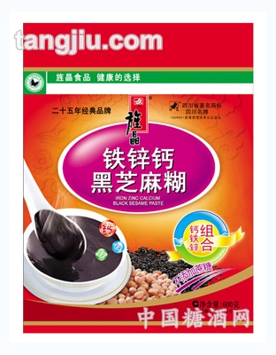 旌晶铁锌钙黑芝麻糊600克