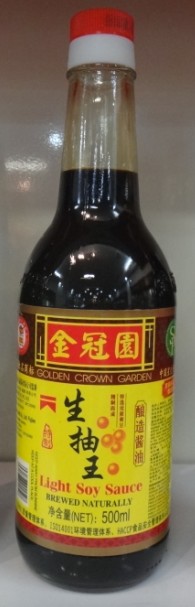 福建泉州金冠园生抽王酱油