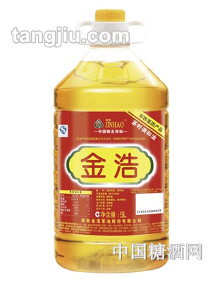 金浩茶油5L茶籽调和油