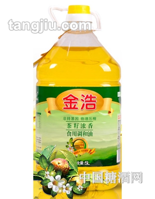 金浩茶籽调和油5L