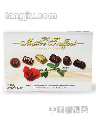 德国麦特德菲玫瑰礼盒装什锦巧克力180g