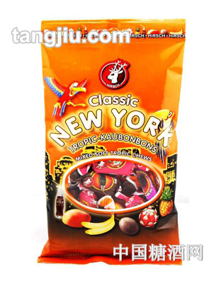 德国哈利士经典纽约混合热带水果糖150g