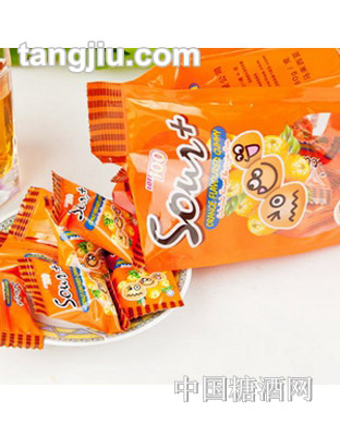 马来西亚一百份酸味果汁软糖80g