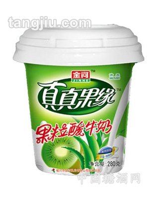 芦荟+猕猴桃果粒酸牛奶280g