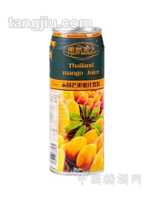 果然美人泰国芒果汁罐